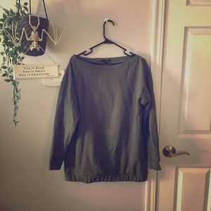 Off Shoulder Sweatshirt. BRAND NEW!